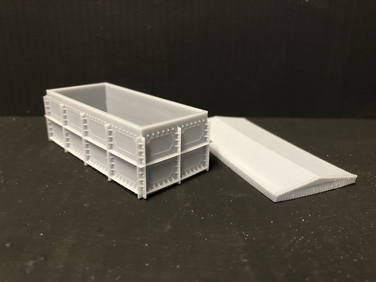 OO9 narrow gauge GER/LNER style water tower kit based on Weybourne, 4mm scale trackside structure for model railways