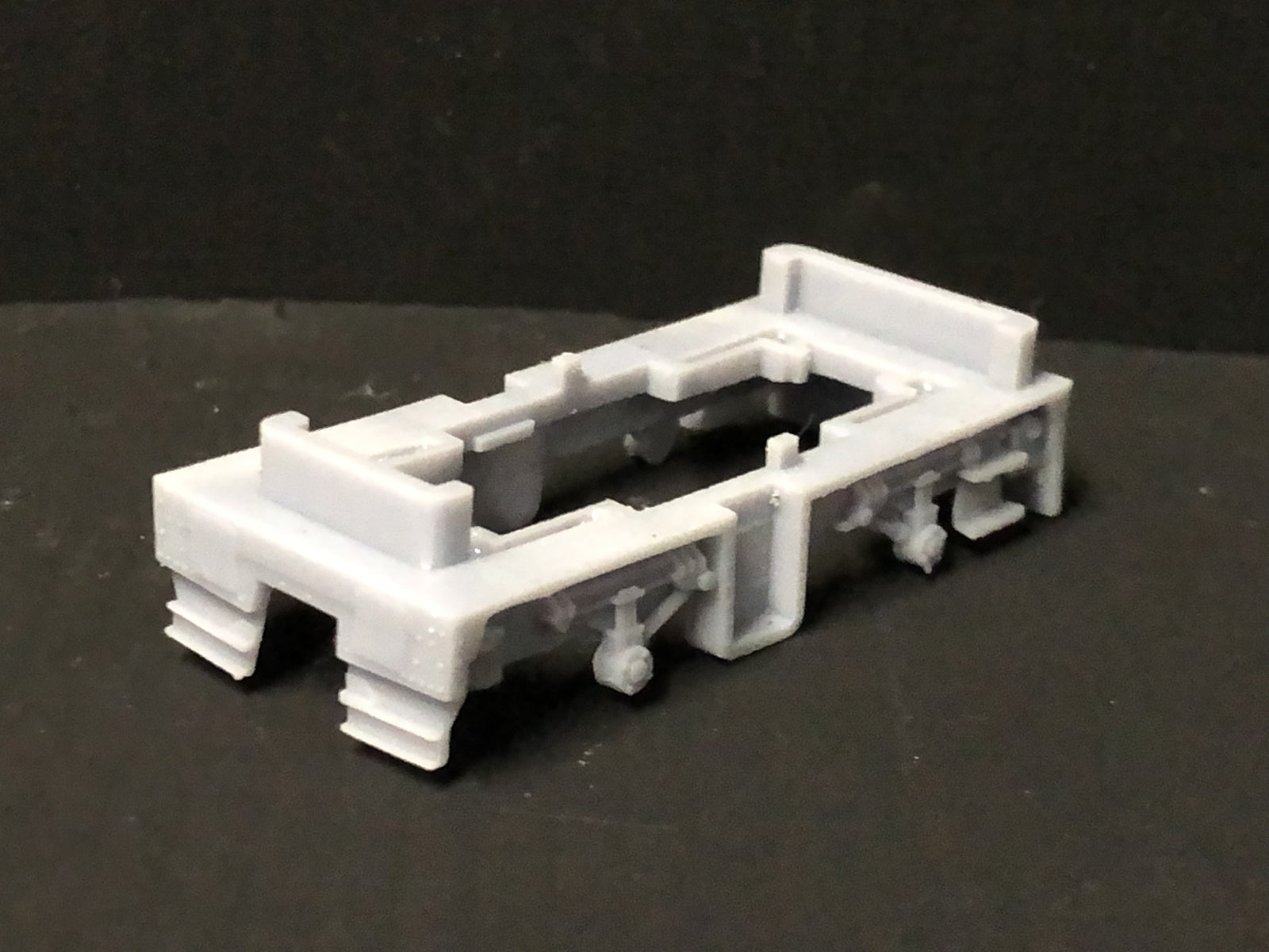 OO9 narrow gauge LMS Sentinel 7192 steam locomotive body kit designed to fit a Kato 11-109 chassis