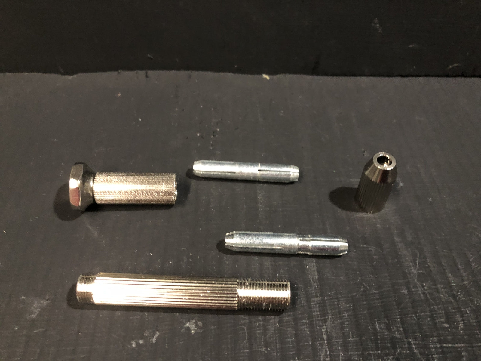 Micro HSS twist drill bit set with pin vice holder for precision model railway detailing, 0.3–1.6mm sizes in storage case