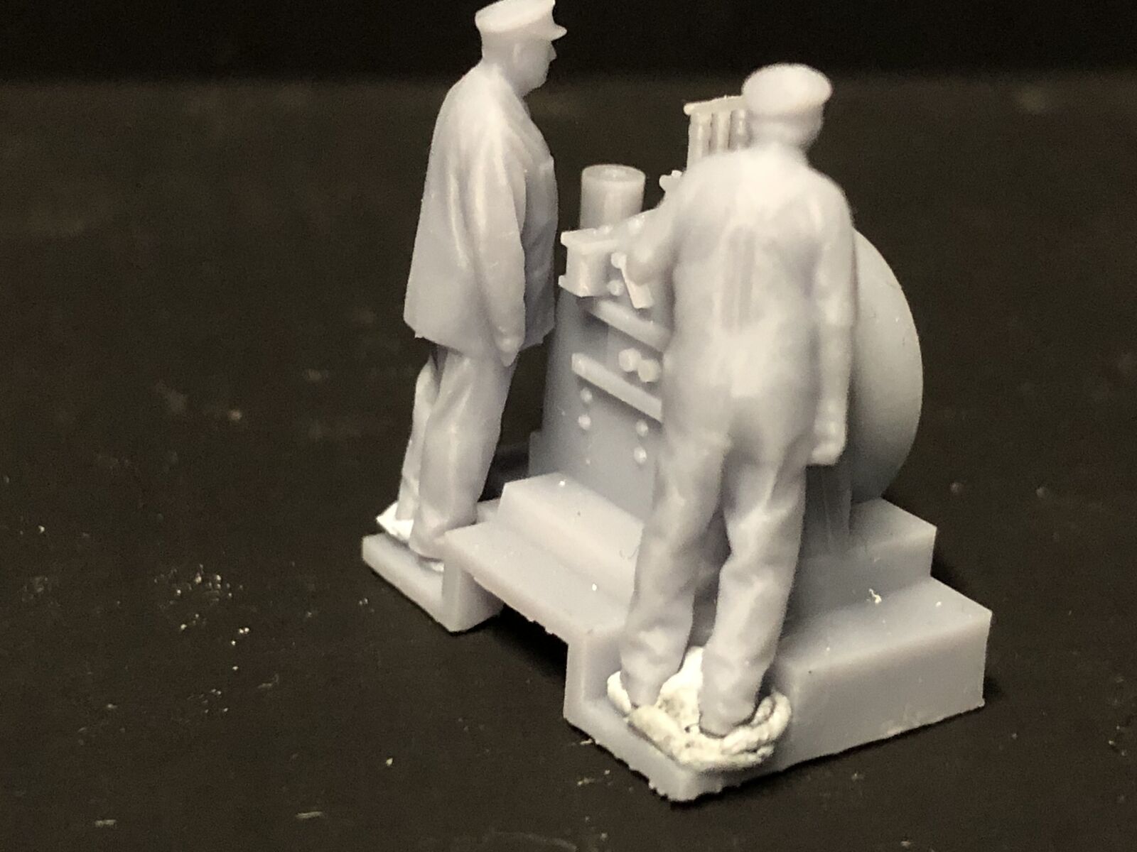 OO9 narrow gauge Andrew Barclay “Doll” steam locomotive resin body kit to fit a Kato 11-109 chassis with detailed cab interior