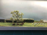 Model Railway Shelf Diorama kit with optional Fiddle Stick, lighting and Shelf