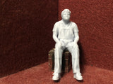 G-Scale seated Driver  is a scan of a real person - MD085 (also good for GN15)