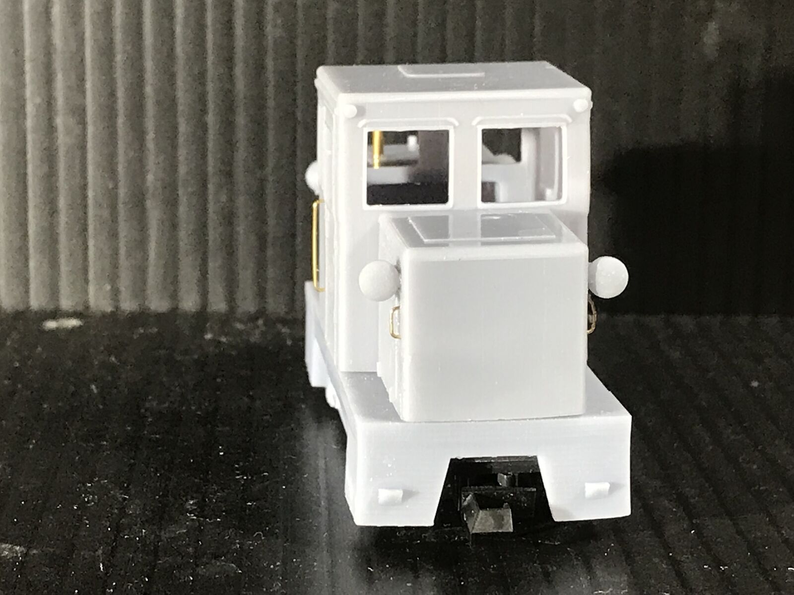 OO9 009 Hungarian forestry diesel shunter body kit for Kato 11-109 narrow gauge chassis