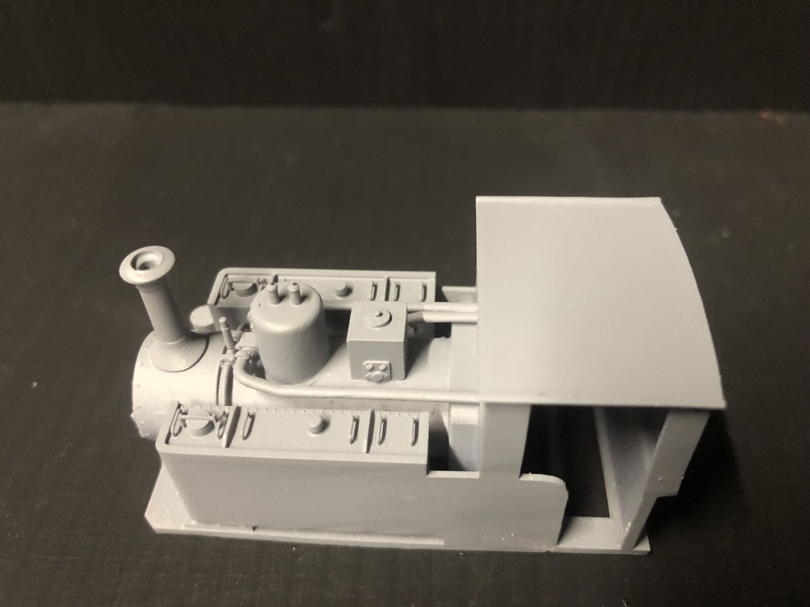 OO9 narrow gauge Tom Rolt Barclay steam locomotive body kit designed to fit a Kato 11-109 chassis