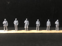 Multi-Pack- 6 figures in assorted poses -3D scans  - OO9/OO/HO