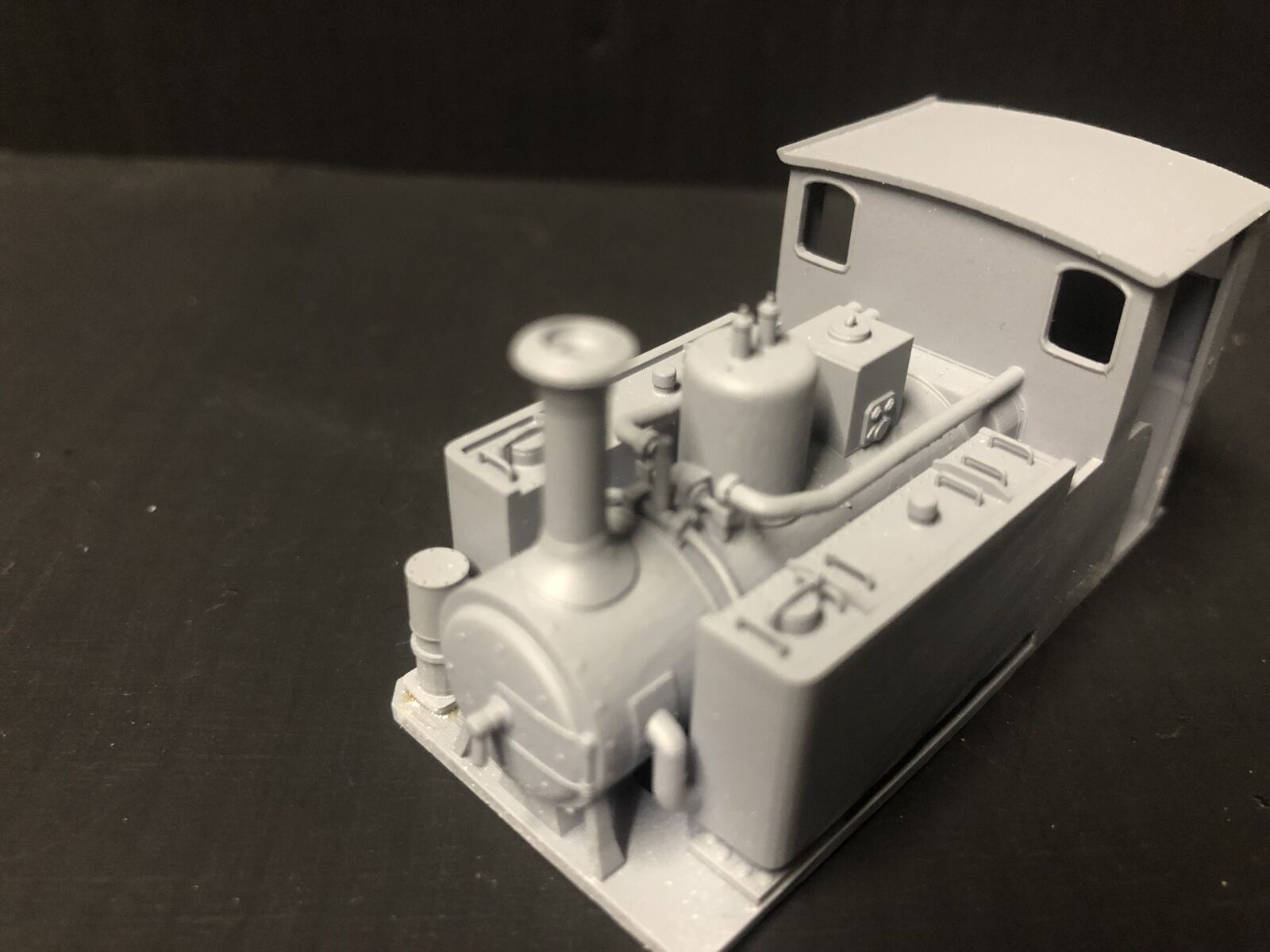 OO9 narrow gauge Tom Rolt Barclay steam locomotive kit body designed to fit a Kato 11-109 chassis