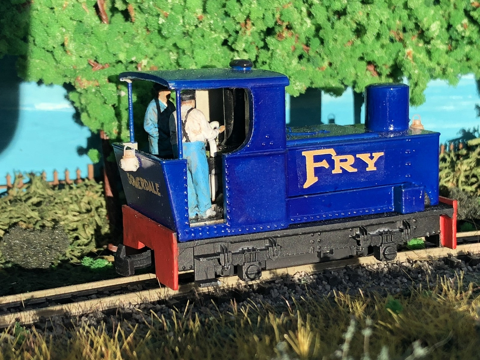 OO9 100HP Sentinel Fry steam locomotive body kit, narrow gauge 4mm scale, designed to fit the Kato 11-109 chassis