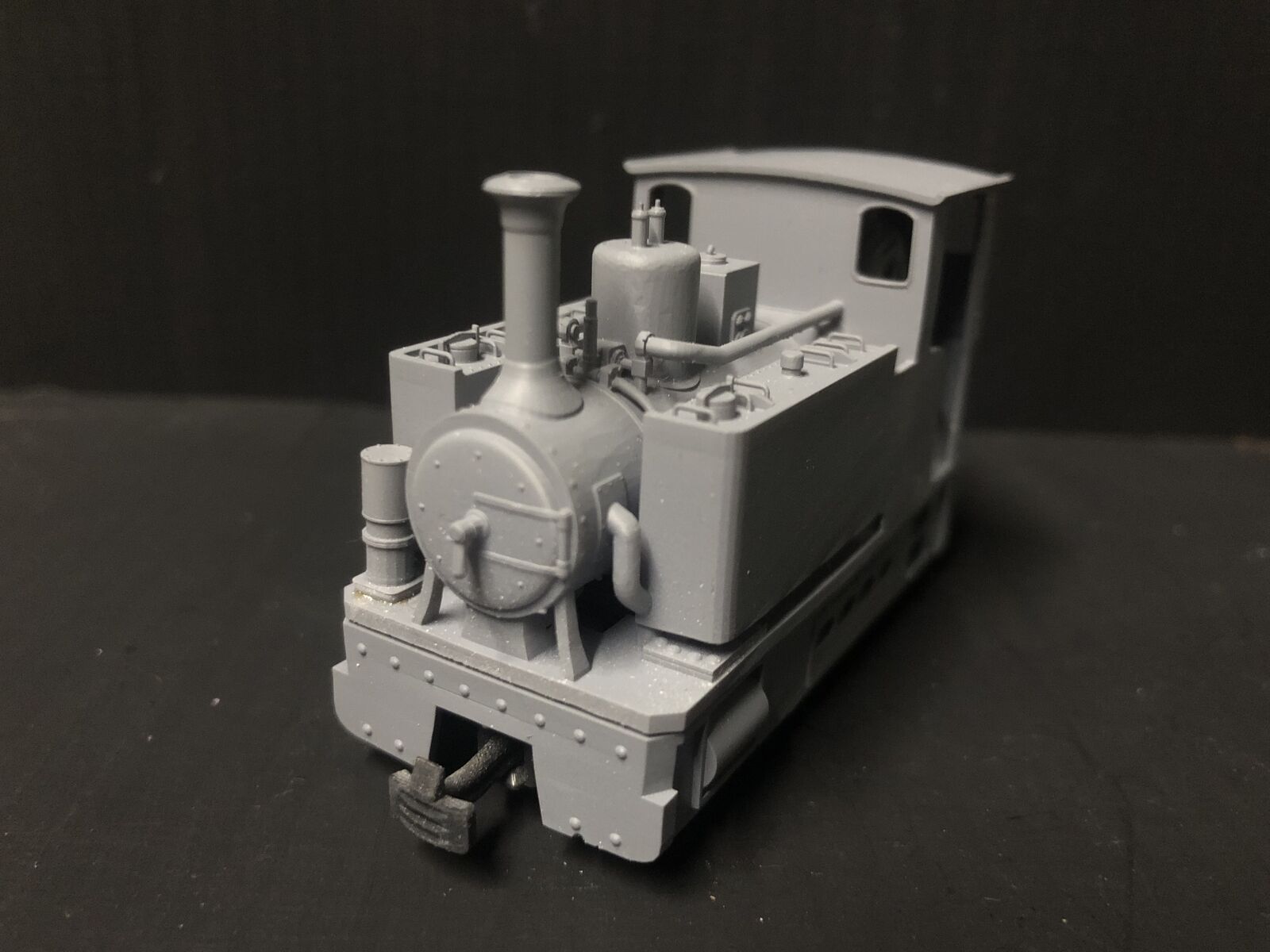 OO9 narrow gauge Tom Rolt Barclay steam locomotive kit body to fit Kato 11-109 chassis for model railways