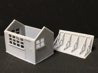 Corrugated workshop hut  - OO9/OO/HO ideal for your layout