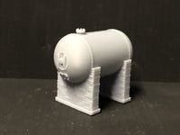 OO H0 OO9  Gauge Two Storage Tanks on brick supports for depot or yard