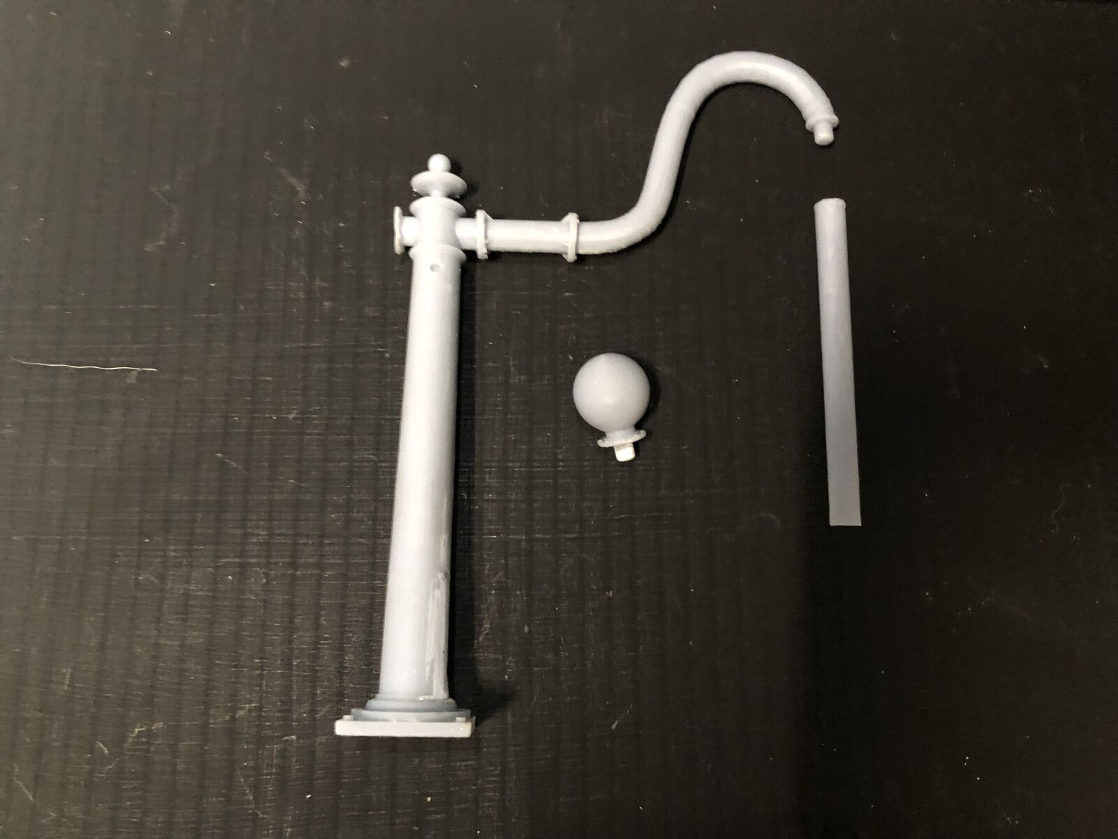 O gauge 7mm NER water crane kit with overflow tank and valve, based on the prototype at Goathland Station for steam layouts