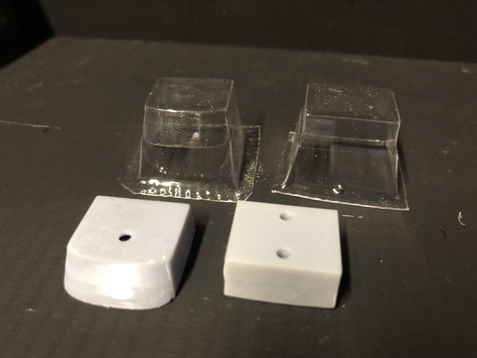 OO9 narrow gauge Commer van railcar kit body shown fitted to a shortened Kato 109 chassis for 4mm scale model railways