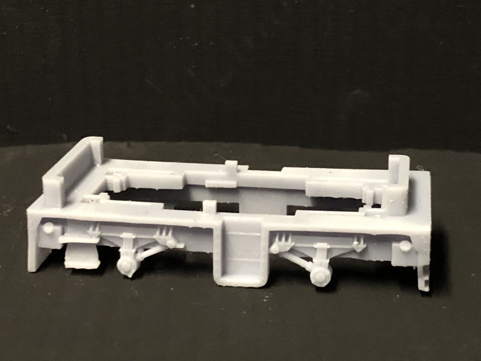 OO9 narrow gauge LMS Sentinel 7192 steam locomotive body kit designed to fit a Kato 11-109 chassis