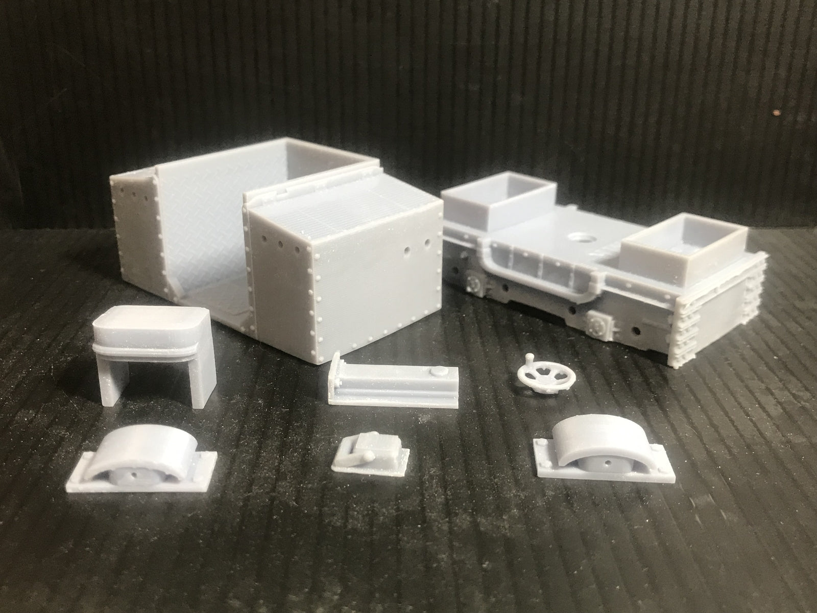 GN15 English Electric Brush critter quarry loco kit, G-scale narrow gauge on 00 track, unassembled industrial electric locomotive