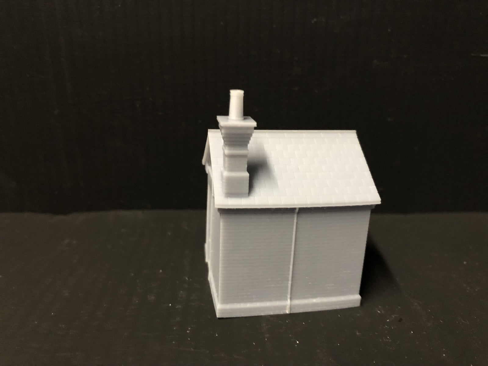 OO9/OO/HO scale coal merchant office and staithes model kit based on Tettington station building