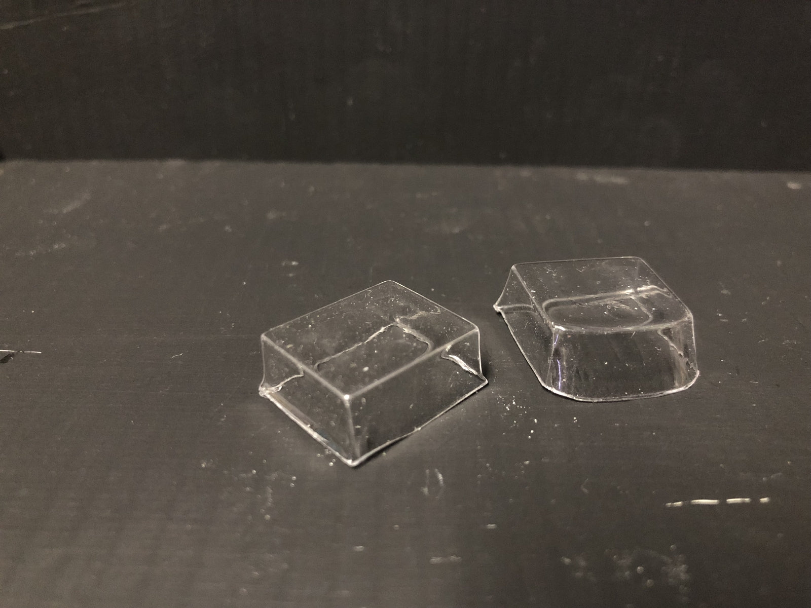 OO9 narrow gauge Commer van railcar kit body shown fitted to a shortened KATO 109 chassis for 4mm scale model railways