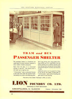 Iron type 2 Bus Shelter with bus flag - OO9/OO/HO