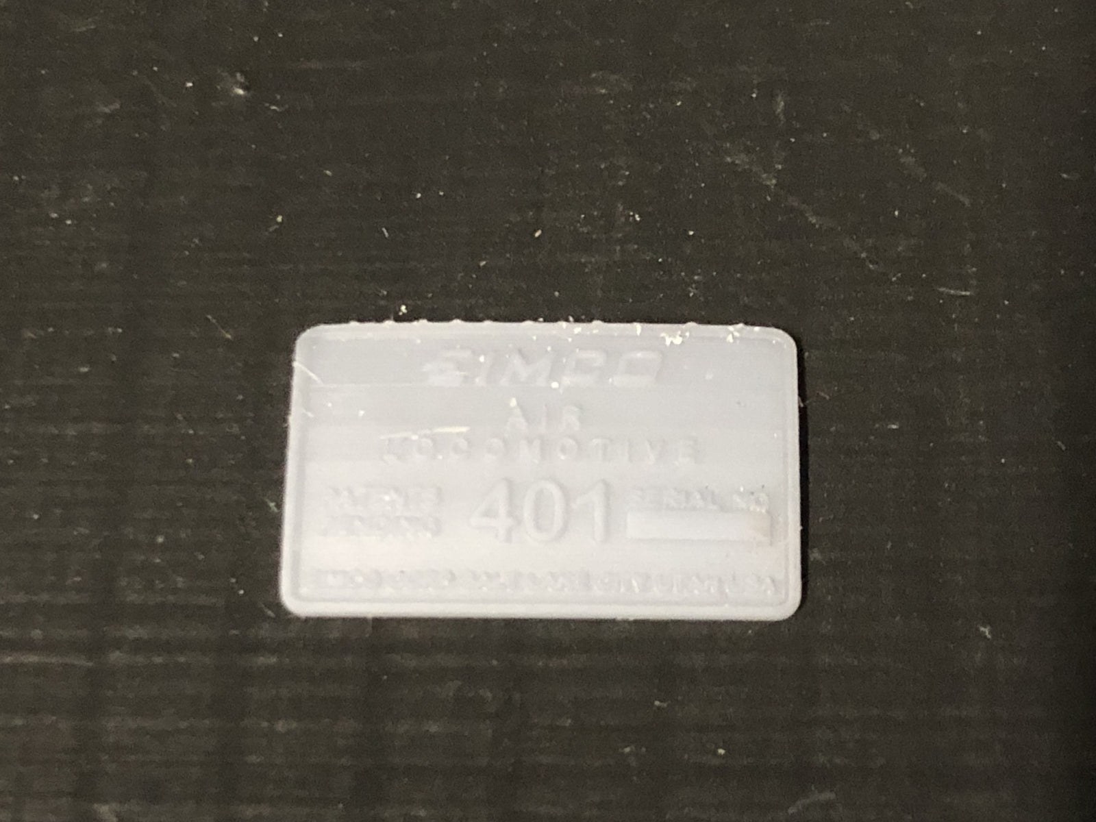 GN15 Eimco pneumatic loco kit with driver, designed for a Lima 0-4-0 chassis on 16.5mm narrow gauge track