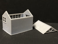 Corrugated workshop hut  - OO9/OO/HO ideal for your layout