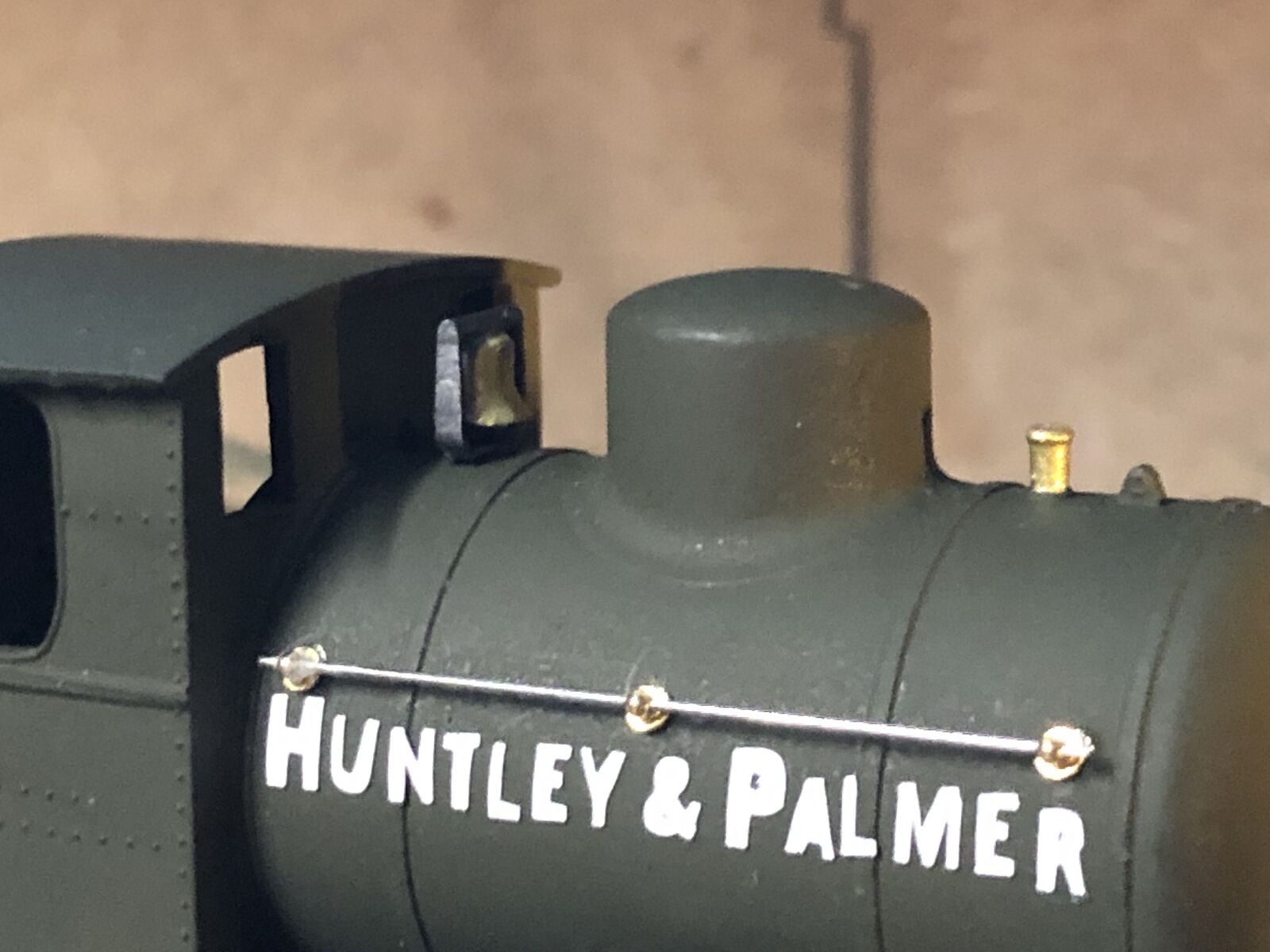 OO9 narrow gauge WG Bagnall fireless locomotive body kit for Kato 11-109 chassis on 9mm track