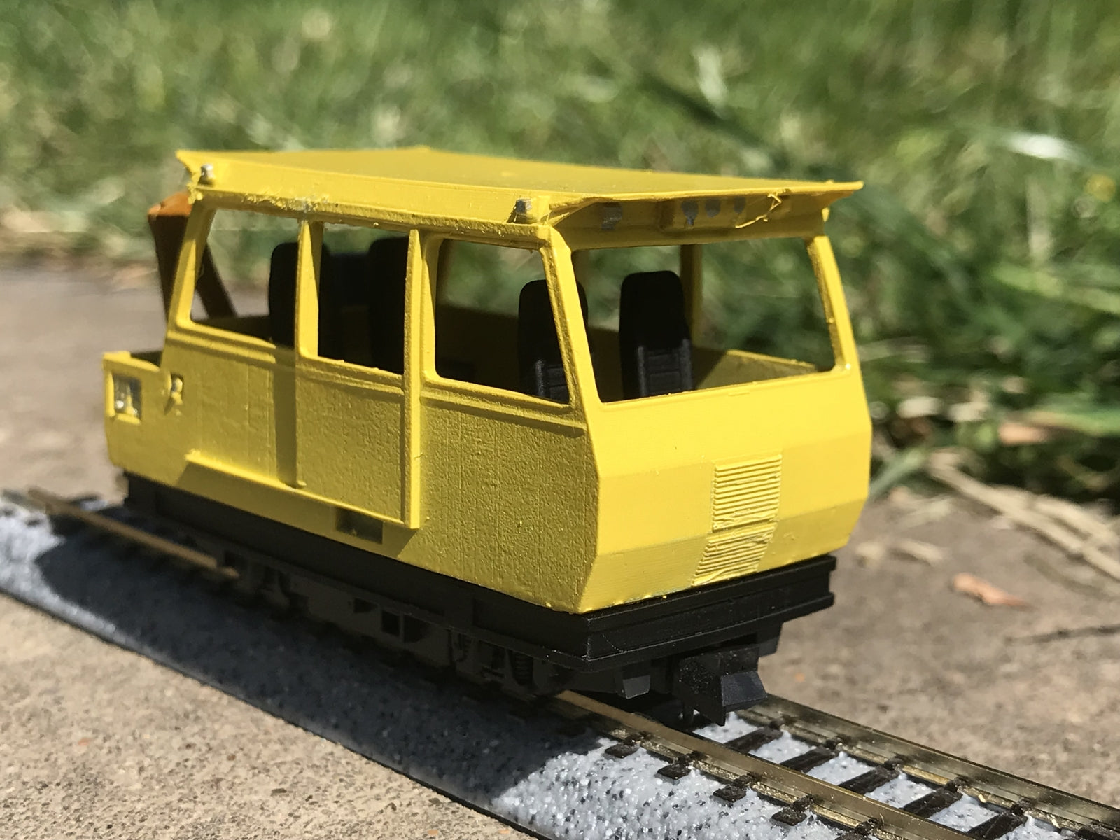 OO9 NATS Wickham Inspection car for KATO 109 - OO9 as used on the Manx Railway