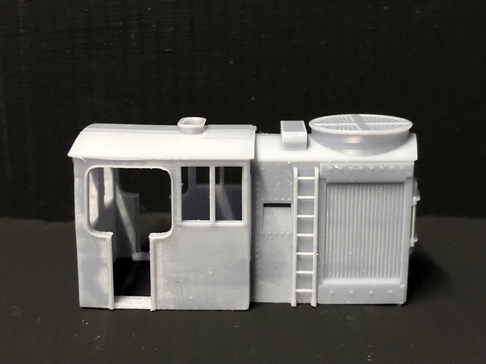 OO9 narrow gauge LMS Sentinel 7192 steam locomotive body kit designed to fit a Kato 11-109 chassis