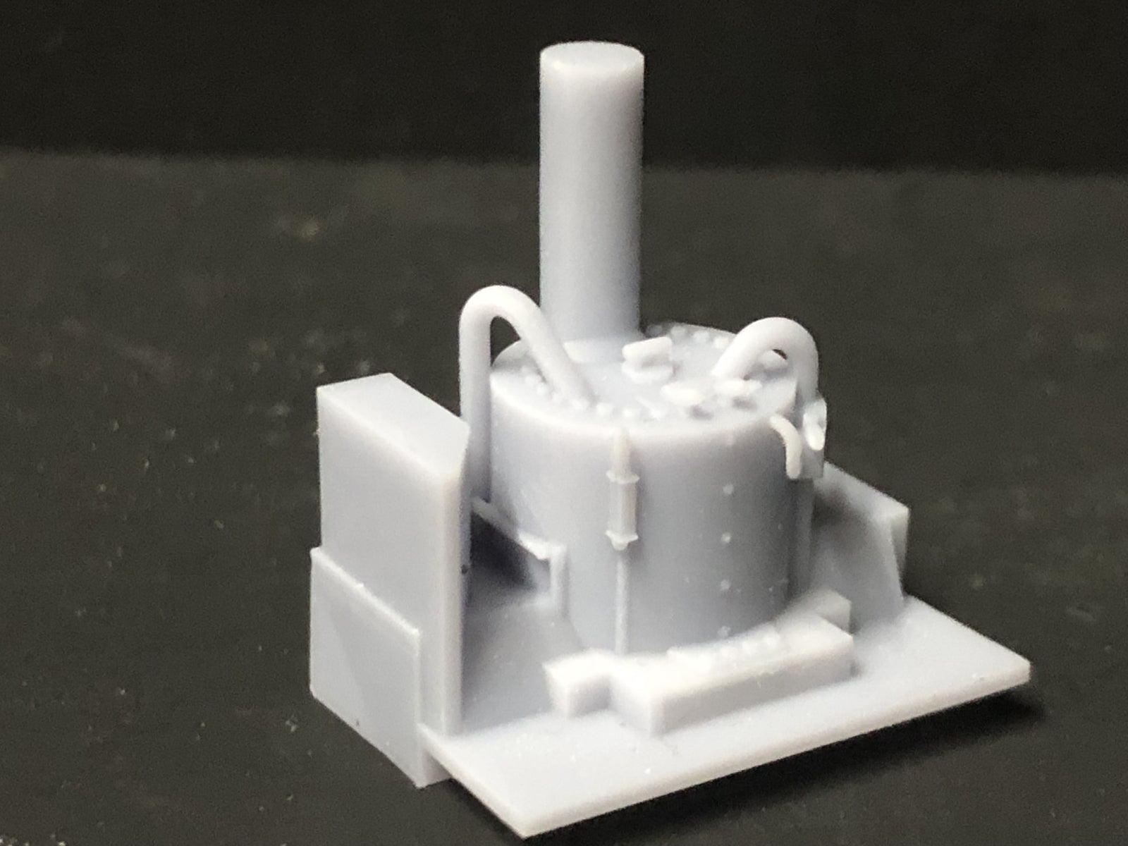 OO9 100 HP Sentinel steam locomotive kit with large side tanks, designed to fit a Kato 11-109 chassis