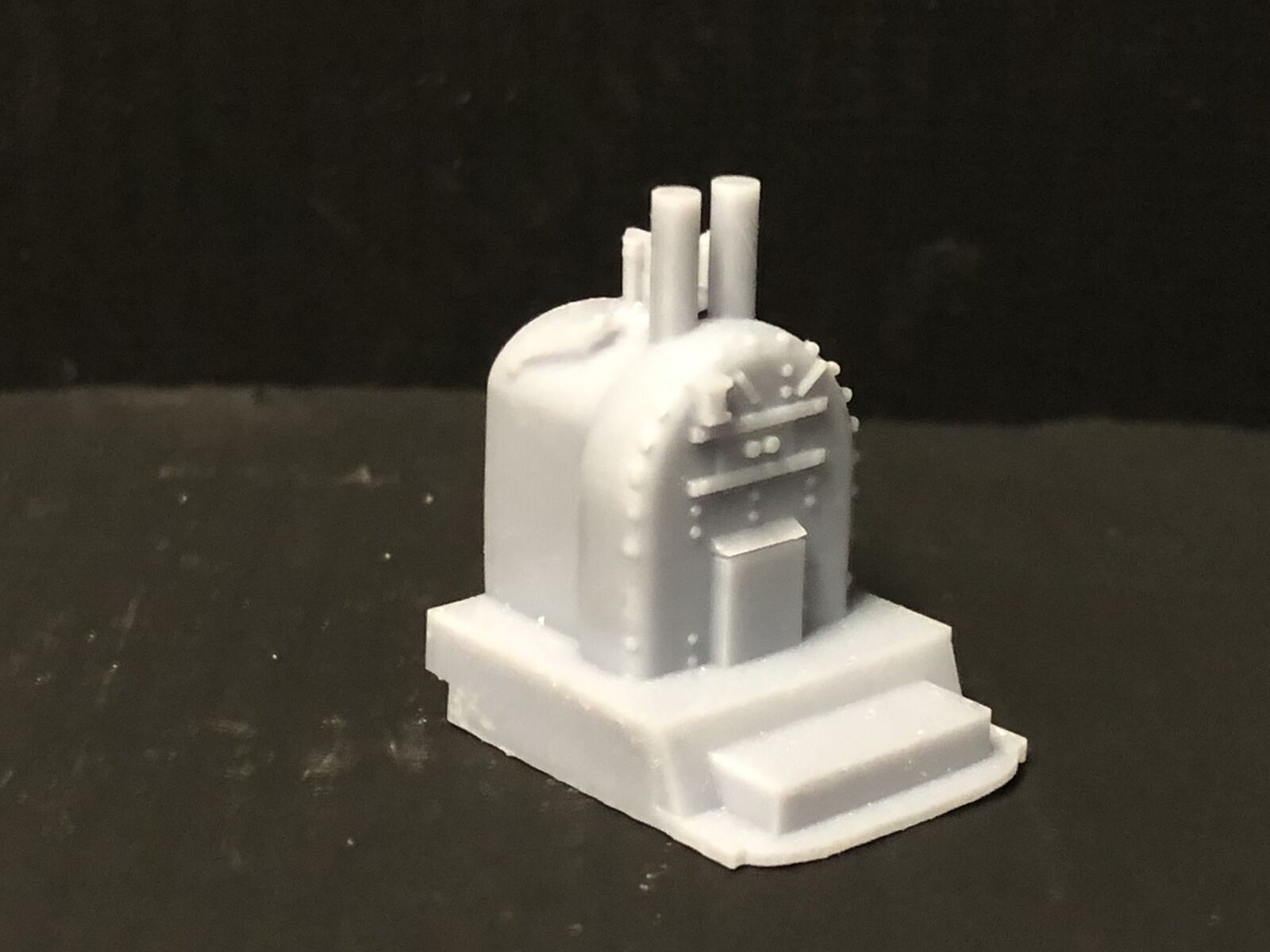 OO9 narrow gauge LMS Sentinel 7192 steam locomotive body kit designed to fit a Kato 11-109 chassis