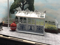 OO Gauge (OO9) Edwardian Park or Promenade Shelter based on Eastbourne Shelter