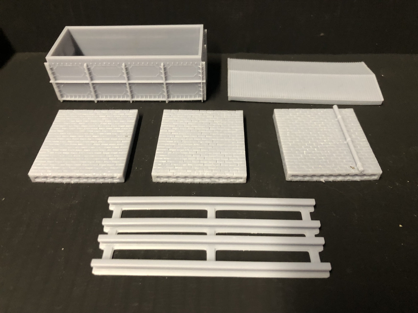 OO9 gauge GER/LNER style Weybourne-inspired water tower plastic kit for 4mm scale model railway layouts