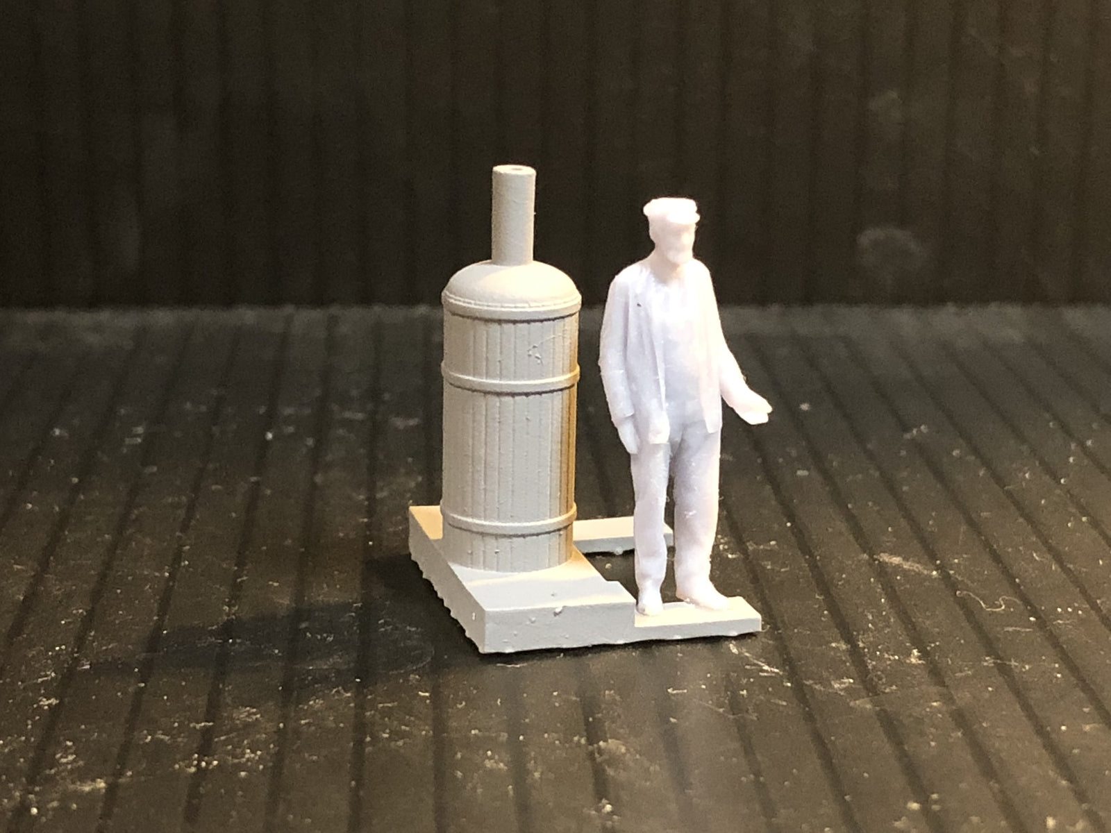 OO9 narrow gauge Atkinson-Walker steam railcar body kit for Kato 11-109 chassis, unpainted resin model for 9mm track