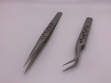Precision Stainless Steel Tweezers – Straight & Curved Tips, Anti-Static, Modelling Tools