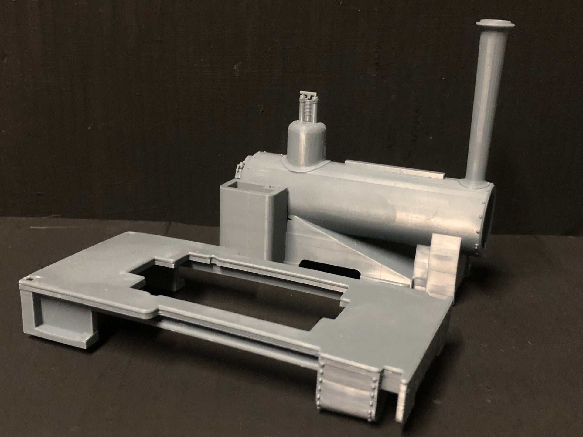 GN15 - Steam Loco - Pixie  - G-scale on 00 track using a Smokey Joe