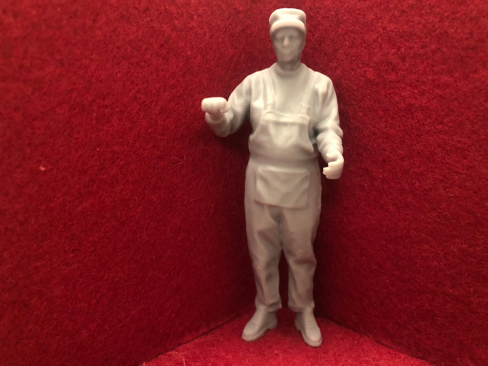 16mm figure  3D scan of a real person - MD039 1:19 scale & SM32