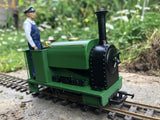 GN15 - Steam Loco - Huntsy Quarry - G-scale on 00 track using a Smokey Joe