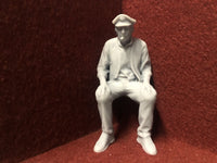 16mm figure  - 3D scan of a seated figure  - M032 1:19 scale & SM32