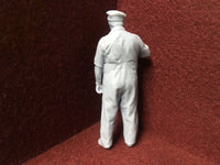 G-Scale Driver figure wearing hat - 3D scan of a real person - MD013 (also GN15)