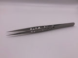 Precision Stainless Steel Tweezers – Straight & Curved Tips, Anti-Static, Modelling Tools