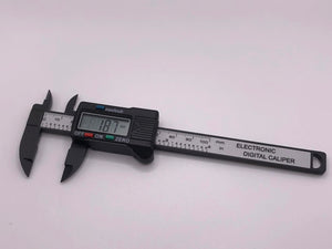 100mm Digital Caliper – Carbon Fibre Composite Vernier Micrometer Measuring Tool