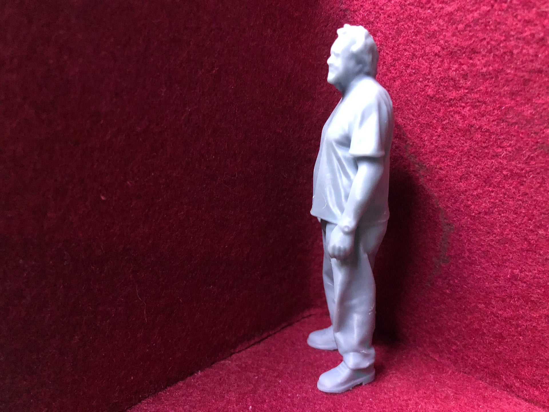 16mm driver figure - 3D scan of a real person - M154 1:19 scale SM32