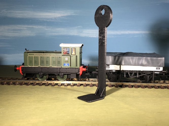 Slim Fit Manual Uncoupling Tool for OO Scale Hornby and Accurascale Tension Locks