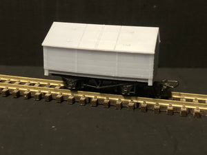 OO9 Narrow Gauge Lime or Sand Wagon Kit for Peco NR-121D 10ft WB Chassis Resin Body