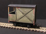 OO9 Narrow Gauge Guards Van Kit for Peco NR-121D 10ft WB Chassis Resin Body