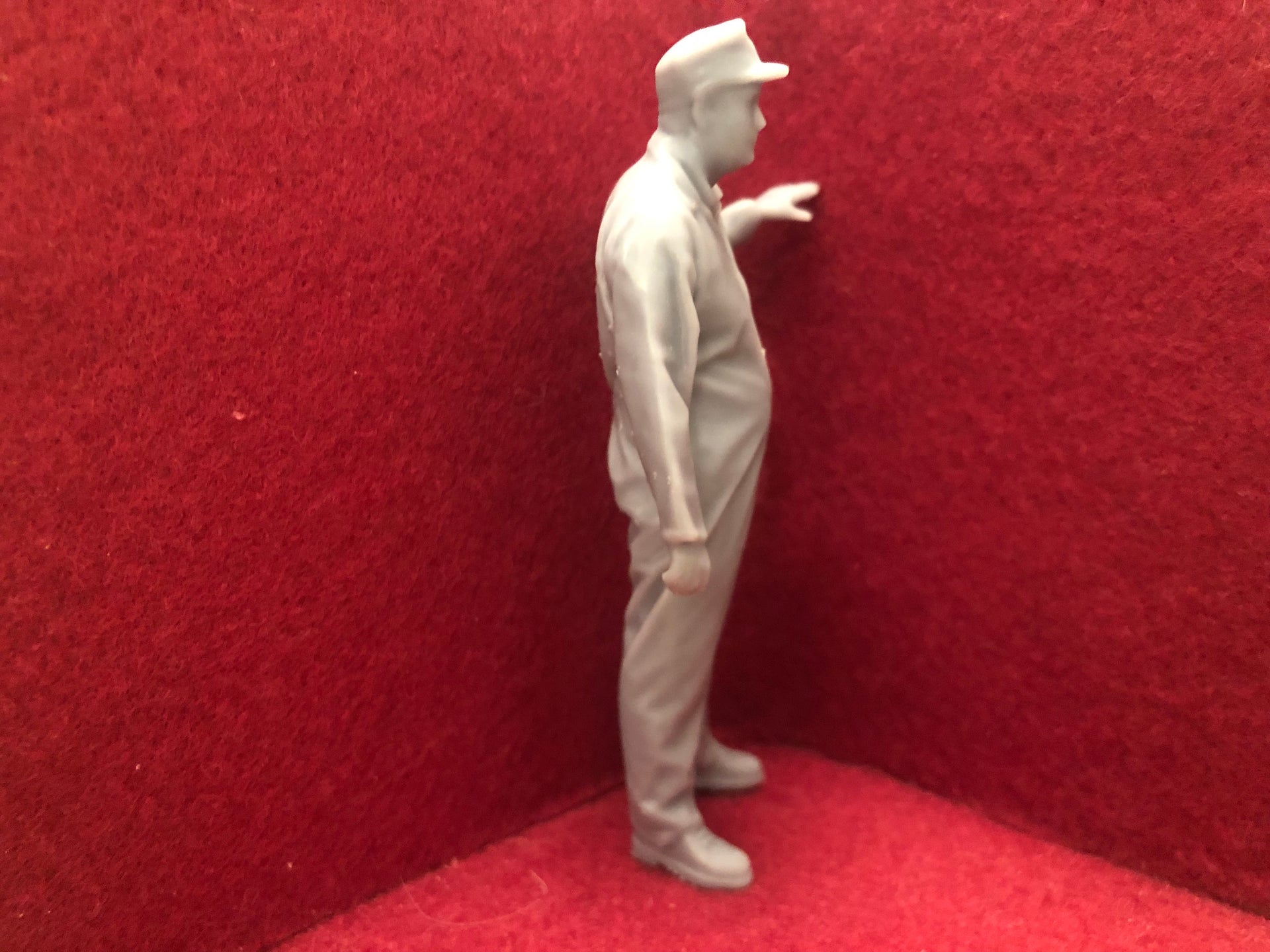 16mm figure  3D scan of a real person - D034 1:19 scale & SM32