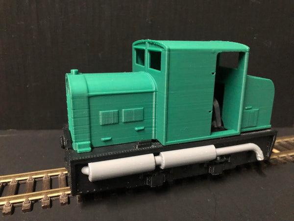 O-16.5 / NG7 Billard T75d Shunter Body – Fits Smokey Joe Chassis
