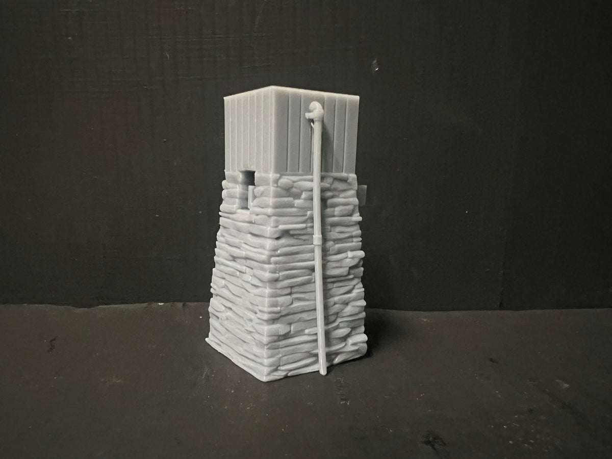 OO Gauge (OO9) Dolgoch style water tower slate tower