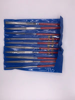10Pc Diamond Needle File Set 140mm – Mini Precision Files for Metal, Glass & Modelling