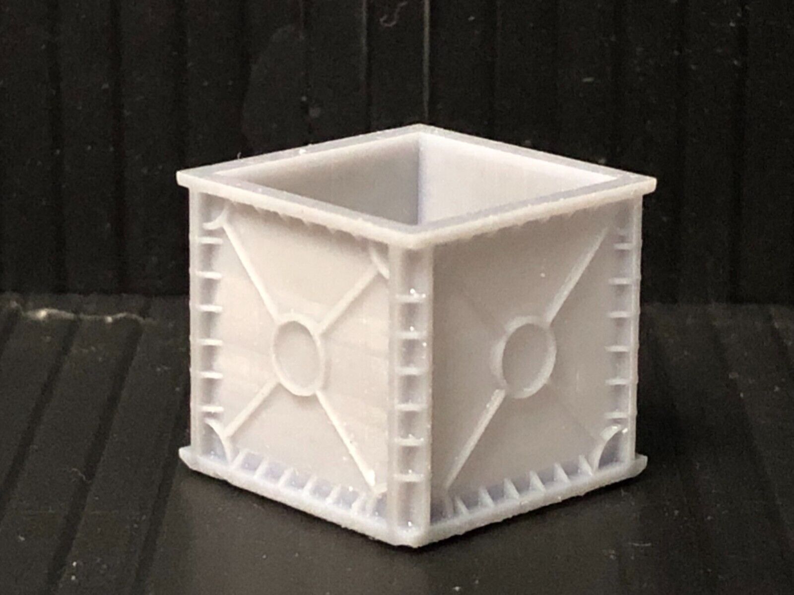 OO gauge NER water crane kit with top-hat tower and separate overflow tank, based on Goathland Station for steam layouts