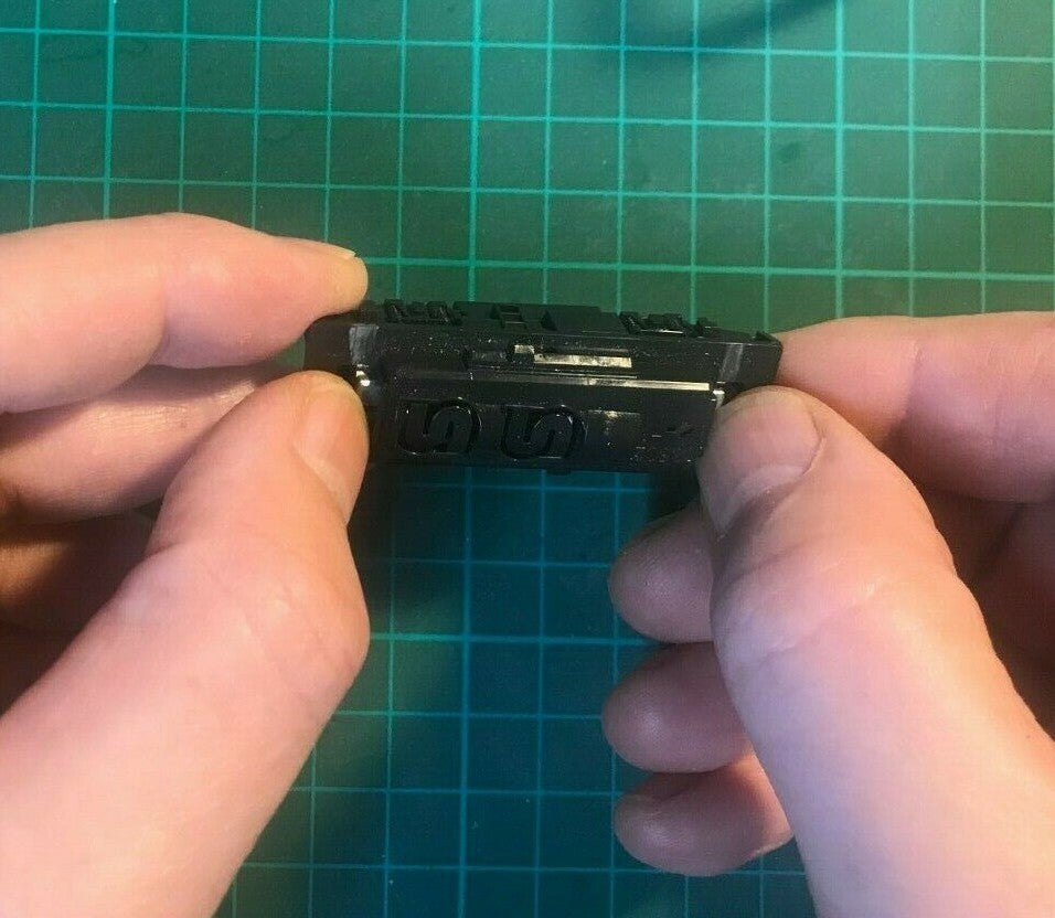 OO9 Wickham Type 42 inspection car body kit for a shortened KATO 109 chassis, 4mm scale on 9mm narrow gauge track