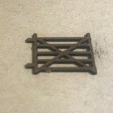 6 x Laser Cut Rural Farm Gates For OO / HO / OO9 SCALE / 1:76 Model Railways